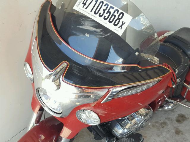 56KTCAAA1F3324397 - 2015 INDIAN MOTORCYCLE CO. CHIEFTAIN BURGUNDY photo 9