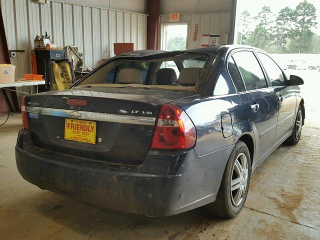 1G1ZT53866F235093 - 2006 CHEVROLET MALIBU LT BLUE photo 4