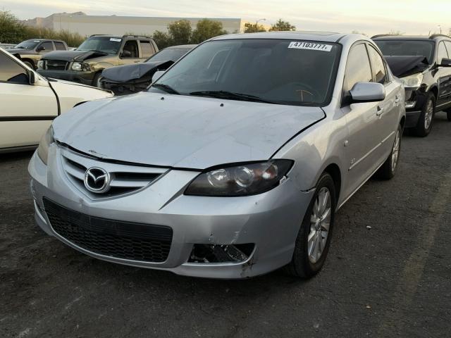 JM1BK323571637398 - 2007 MAZDA 3 S GRAY photo 2