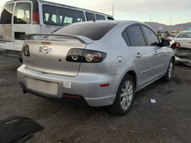 JM1BK323571637398 - 2007 MAZDA 3 S GRAY photo 4