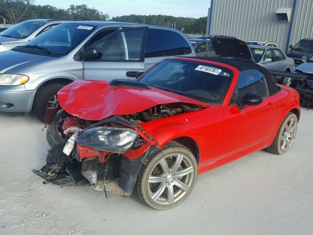 JM1NC2LF6D0232732 - 2013 MAZDA MX-5 MIATA RED photo 2