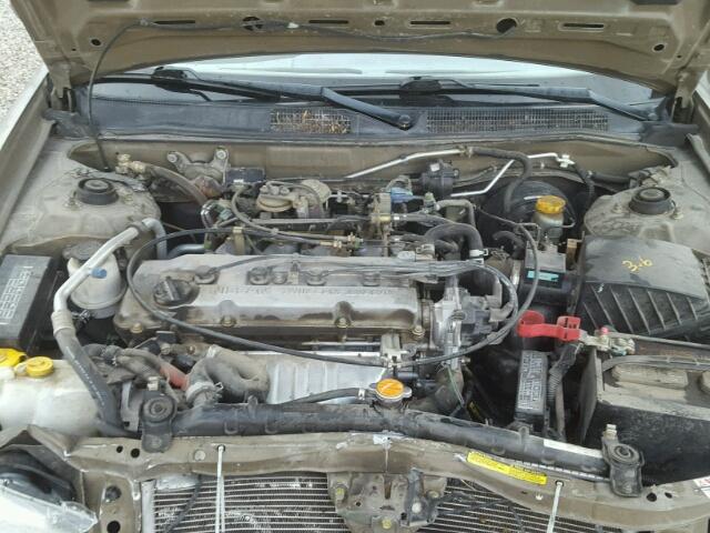 1N4DL01D01C197008 - 2001 NISSAN ALTIMA XE TAN photo 7