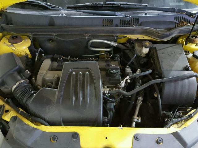 1G2AL15F877111108 - 2007 PONTIAC G5 YELLOW photo 7