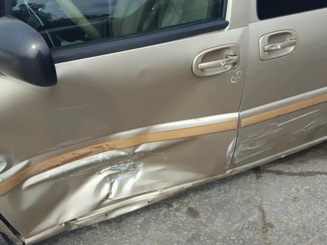 1GNDV23L85D182820 - 2005 CHEVROLET UPLANDER L 金色 照片 10