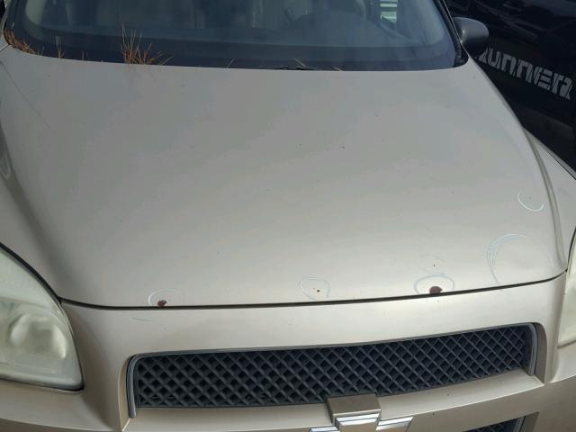 1GNDV23L85D182820 - 2005 CHEVROLET UPLANDER L 金色 照片 7