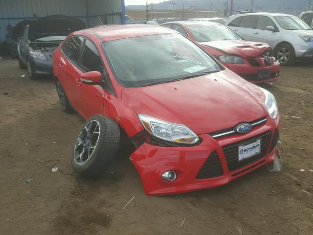 1FAHP3F25CL242171 - 2012 FORD FOCUS SE RED photo 1