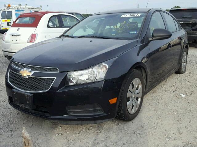 1G1PA5SH8E7181626 - 2014 CHEVROLET CRUZE LS BLACK photo 2