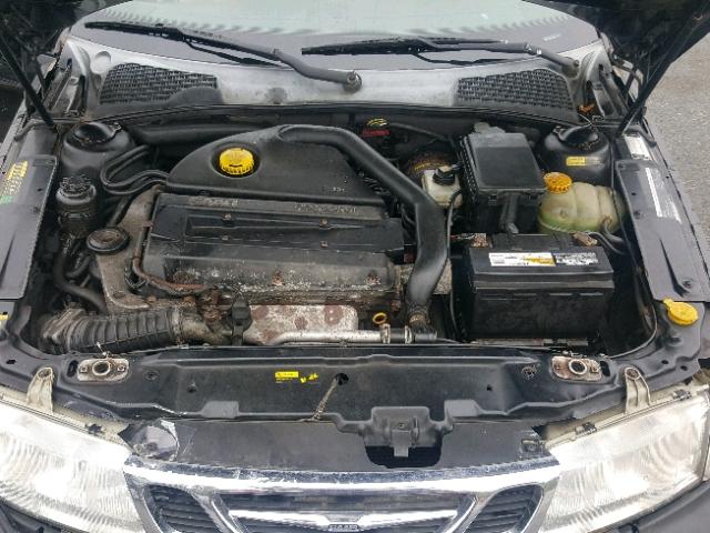 YS3ED58E6Y3054154 - 2000 SAAB 9-5 BLACK photo 7