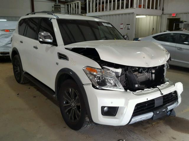 JN8AY2NF8H9303836 - 2017 NISSAN ARMADA PLA WHITE photo 1