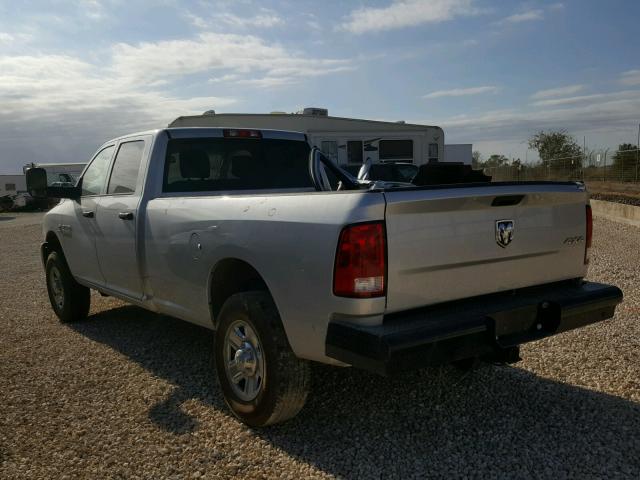 3C6UR5HLXHG733772 - 2017 RAM 2500 ST SILVER photo 3