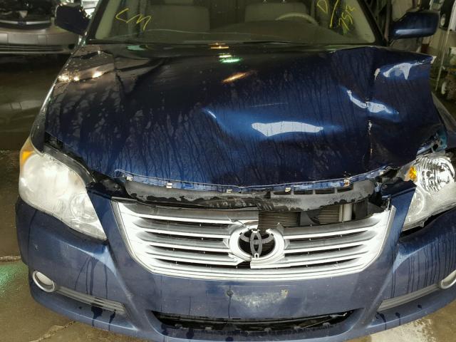 4T1BK36B18U277513 - 2008 TOYOTA AVALON XL BLUE photo 7