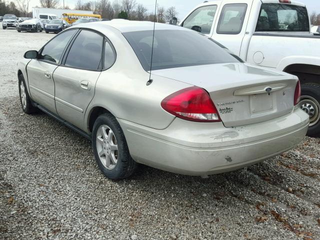 1FAFP56U06A207266 - 2006 FORD TAURUS SEL TAN photo 3