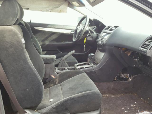 1HGCM72776A003275 - 2006 HONDA ACCORD BLACK photo 5