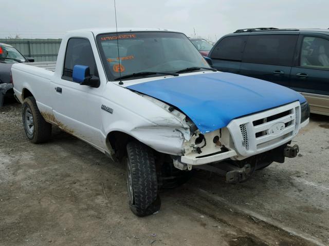 1FTYR10UX7PA30139 - 2007 FORD RANGER WHITE photo 1