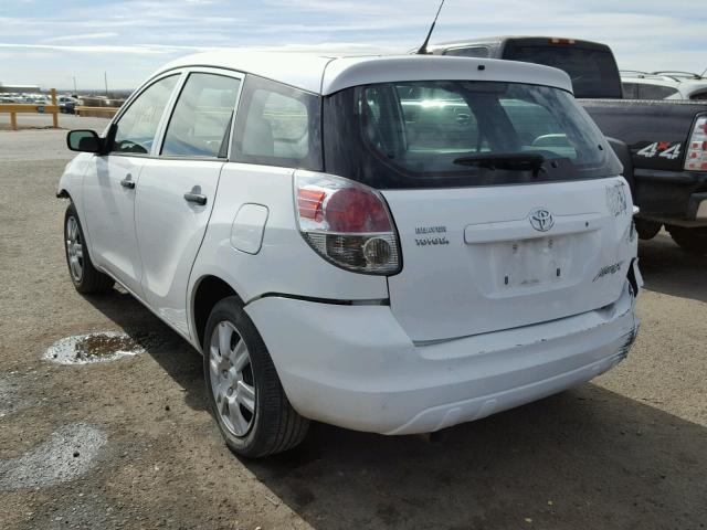 2T1KR32E47C665766 - 2007 TOYOTA COROLLA MA WHITE photo 3