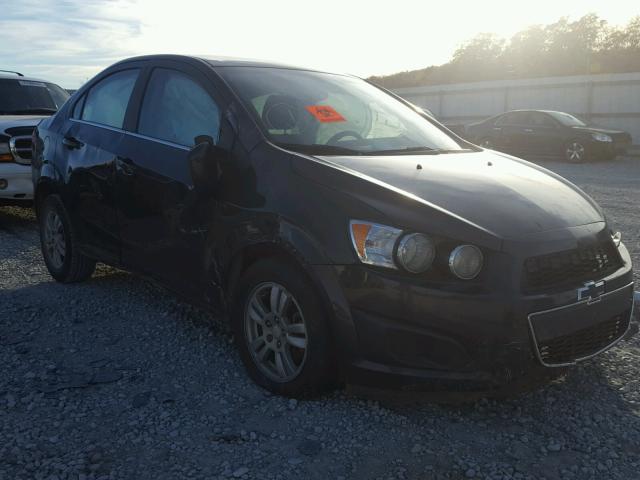 1G1JC5SB0E4117755 - 2014 CHEVROLET SONIC LT BLACK photo 1