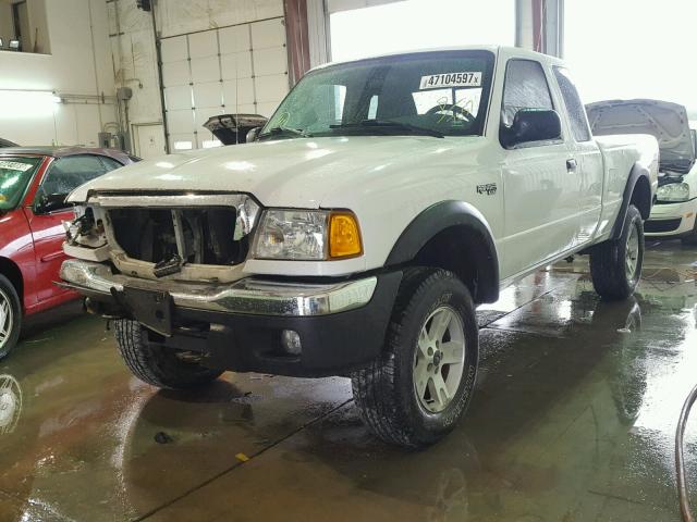 1FTZR45E24PA67057 - 2004 FORD RANGER SUP WHITE photo 2