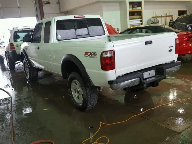 1FTZR45E24PA67057 - 2004 FORD RANGER SUP WHITE photo 3