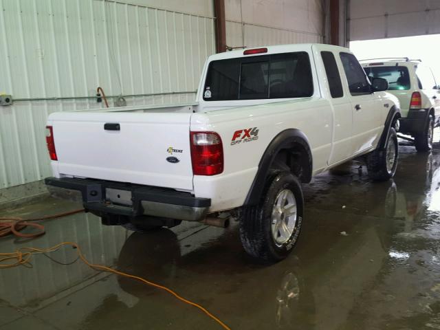 1FTZR45E24PA67057 - 2004 FORD RANGER SUP WHITE photo 4