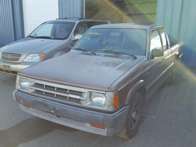 JM2UF3111H0542448 - 1987 MAZDA B2000 CAB BROWN photo 2