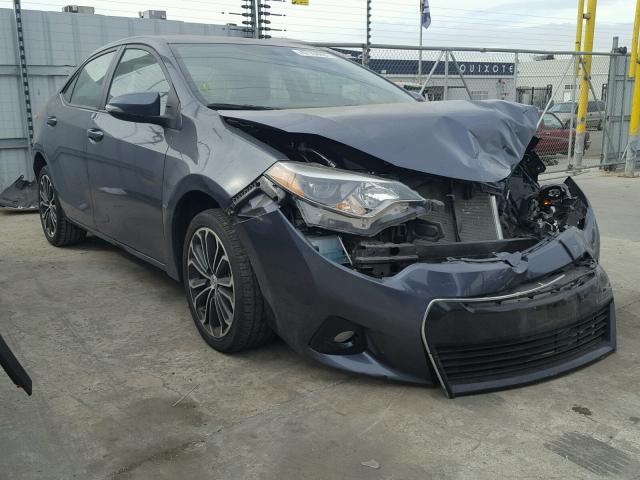 5YFBURHE0GP385691 - 2016 TOYOTA COROLLA L GRAY photo 1