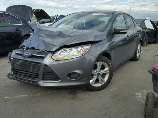 1FADP3F29EL209353 - 2014 FORD FOCUS SE GRAY photo 2