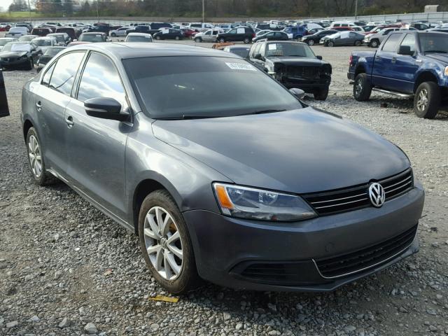 3VWDP7AJ2DM394341 - 2013 VOLKSWAGEN JETTA SE GRAY photo 1