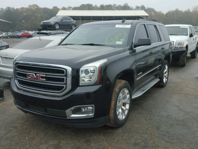 1GKS1BKC8FR142999 - 2015 GMC YUKON SLT BLACK photo 2