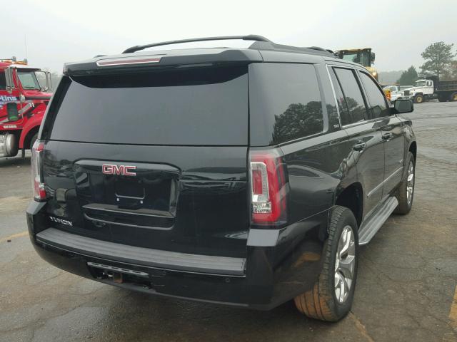 1GKS1BKC8FR142999 - 2015 GMC YUKON SLT BLACK photo 4