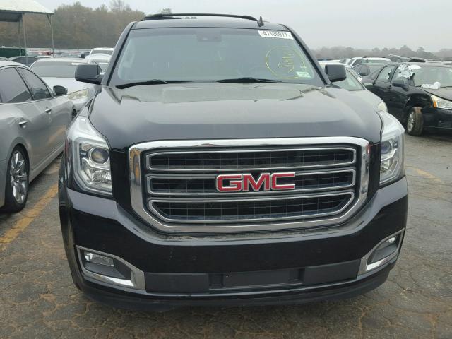 1GKS1BKC8FR142999 - 2015 GMC YUKON SLT BLACK photo 9