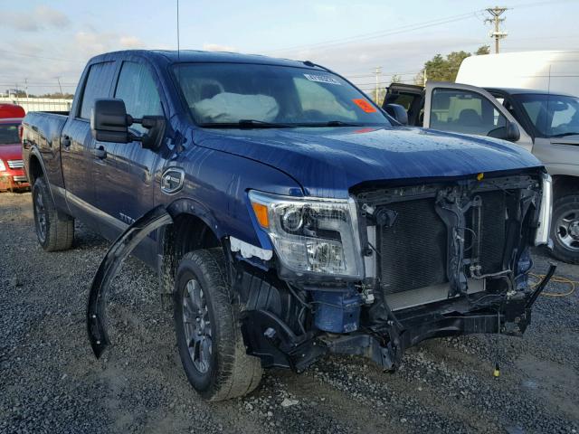 1N6BA1F49GN503221 - 2016 NISSAN TITAN XD S BLUE photo 1