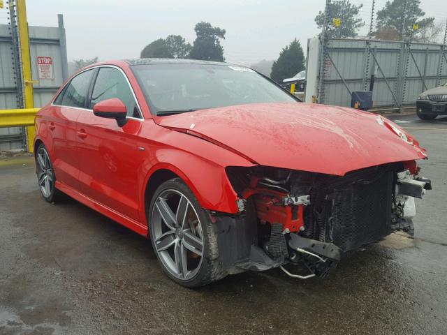 WAUKFHFF6F1084620 - 2015 AUDI A3 PRESTIG RED photo 1