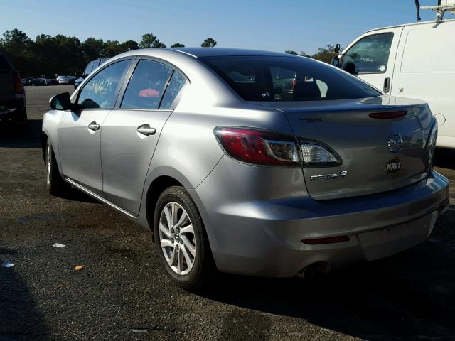 JM1BL1V79D1820220 - 2013 MAZDA 3 I SILVER photo 3