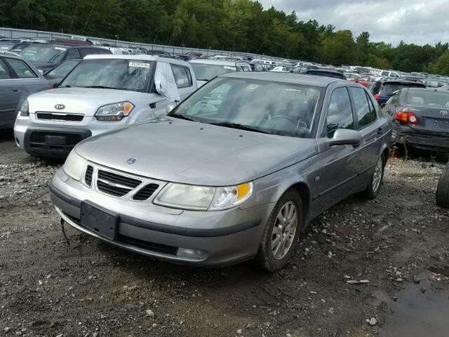 YS3EB49E133005130 - 2003 SAAB 9-5 LINEAR SILVER photo 2