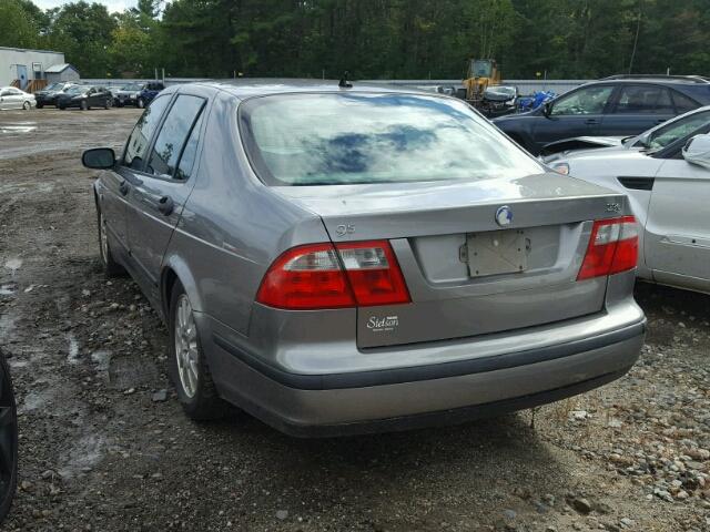 YS3EB49E133005130 - 2003 SAAB 9-5 LINEAR SILVER photo 3