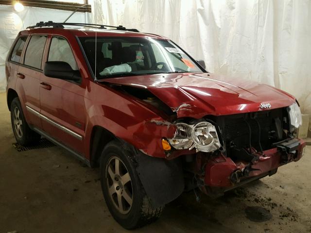 1J8GR48K49C543146 - 2009 JEEP GRAND CHER RED photo 1