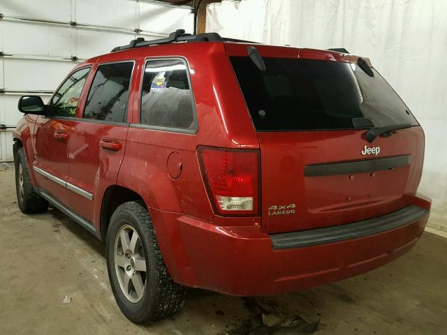 1J8GR48K49C543146 - 2009 JEEP GRAND CHER RED photo 3