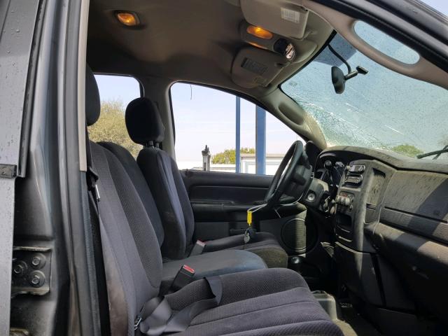 3D3KU28C94G215506 - 2004 DODGE RAM 2500 S GRAY photo 5