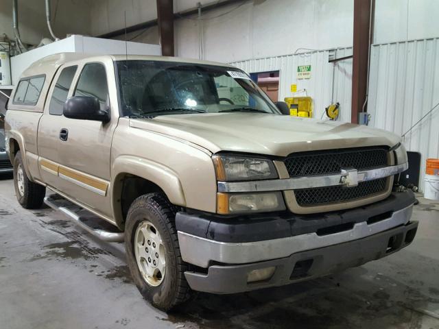 2GCEK19T941279154 - 2004 CHEVROLET SILVERADO TAN photo 1