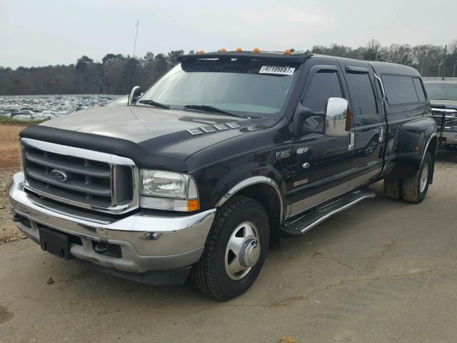 1FTWW32P03ED37232 - 2003 FORD F350 SUPER BLACK photo 2