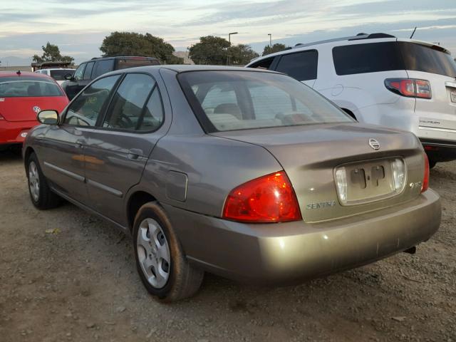 3N1CB51D16L515397 - 2006 NISSAN SENTRA 1.8 GRAY photo 3