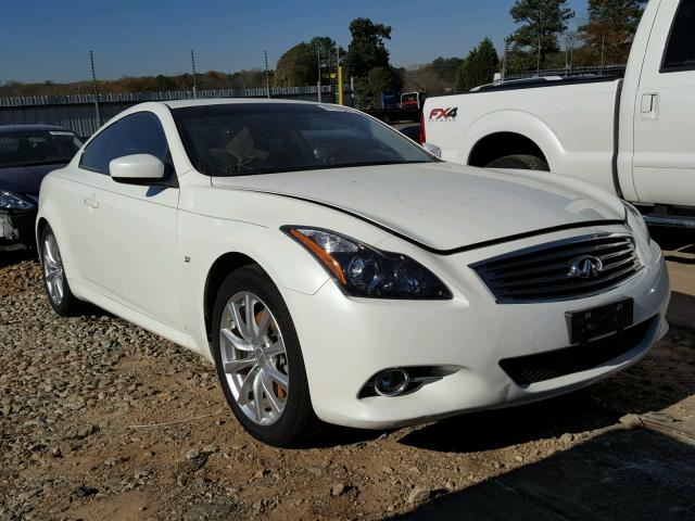 JN1CV6EK0FM871125 - 2015 INFINITI Q60 JOURNE WHITE photo 1