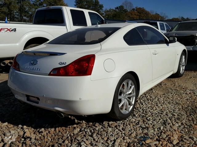 JN1CV6EK0FM871125 - 2015 INFINITI Q60 JOURNE WHITE photo 4