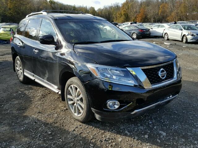 5N1AR2MMXEC682647 - 2014 NISSAN PATHFINDER BLACK photo 1