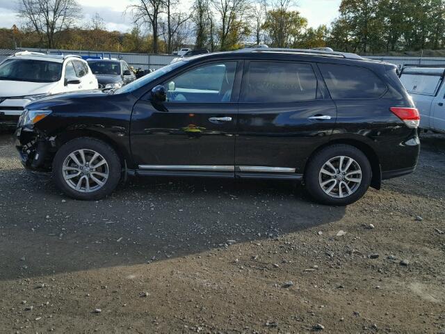 5N1AR2MMXEC682647 - 2014 NISSAN PATHFINDER BLACK photo 9