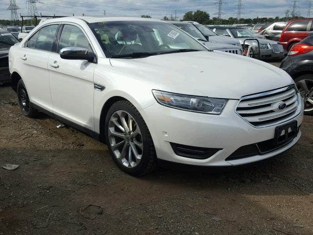 1FAHP2F86DG122520 - 2013 FORD TAURUS LIM WHITE photo 1