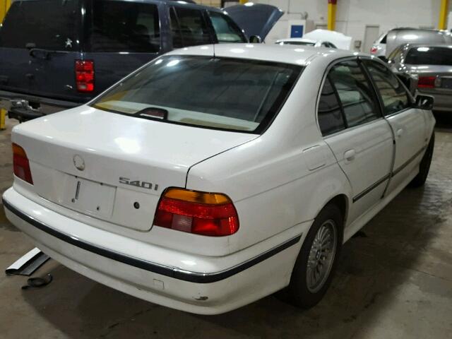 WBADN6338XGM60632 - 1999 BMW 540 I AUTO WHITE photo 4