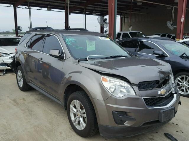 2GNALDEK1C6106926 - 2012 CHEVROLET EQUINOX LT BROWN photo 1