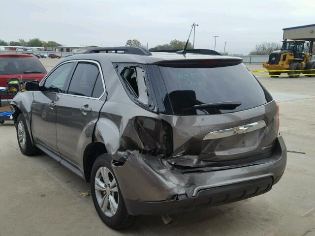 2GNALDEK1C6106926 - 2012 CHEVROLET EQUINOX LT BROWN photo 3