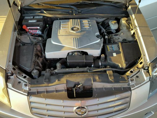 1G6DM577340151641 - 2004 CADILLAC CTS SILVER photo 7